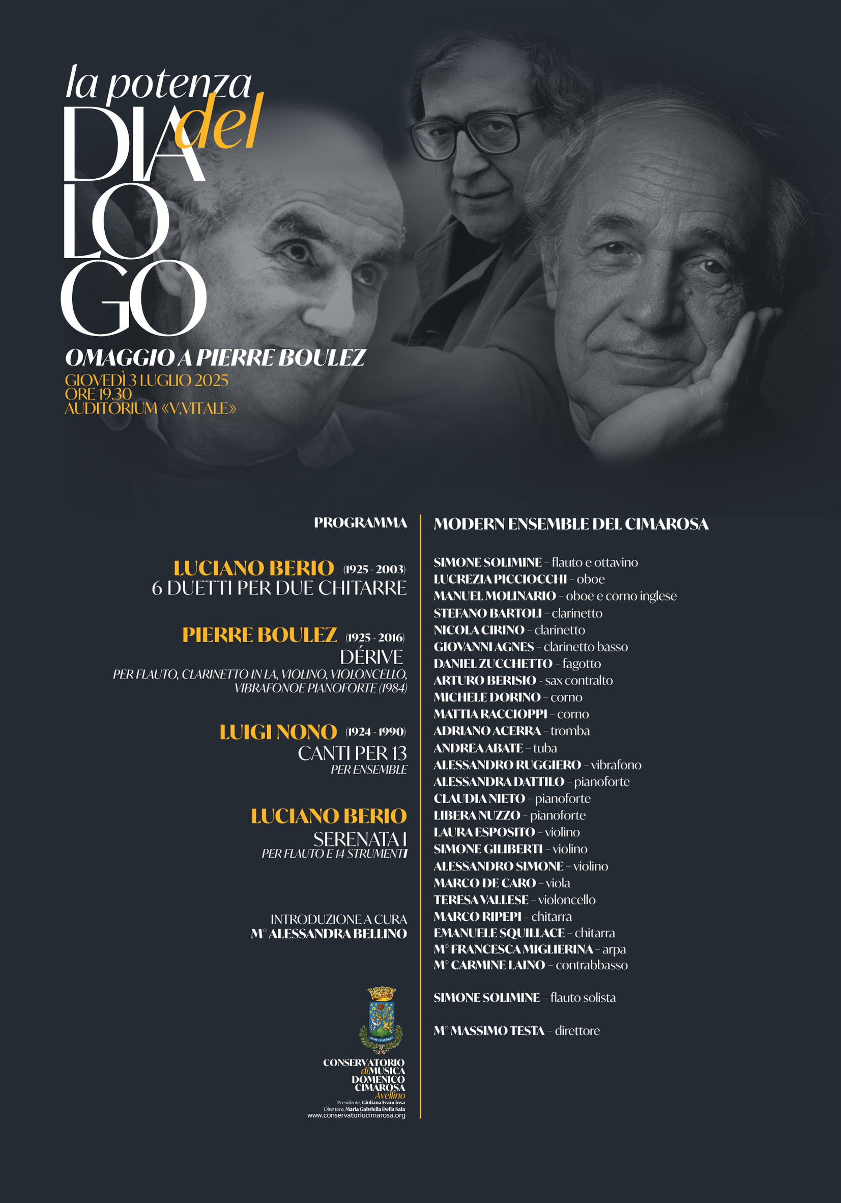 OMAGGIO A PIERRE BOULEZ