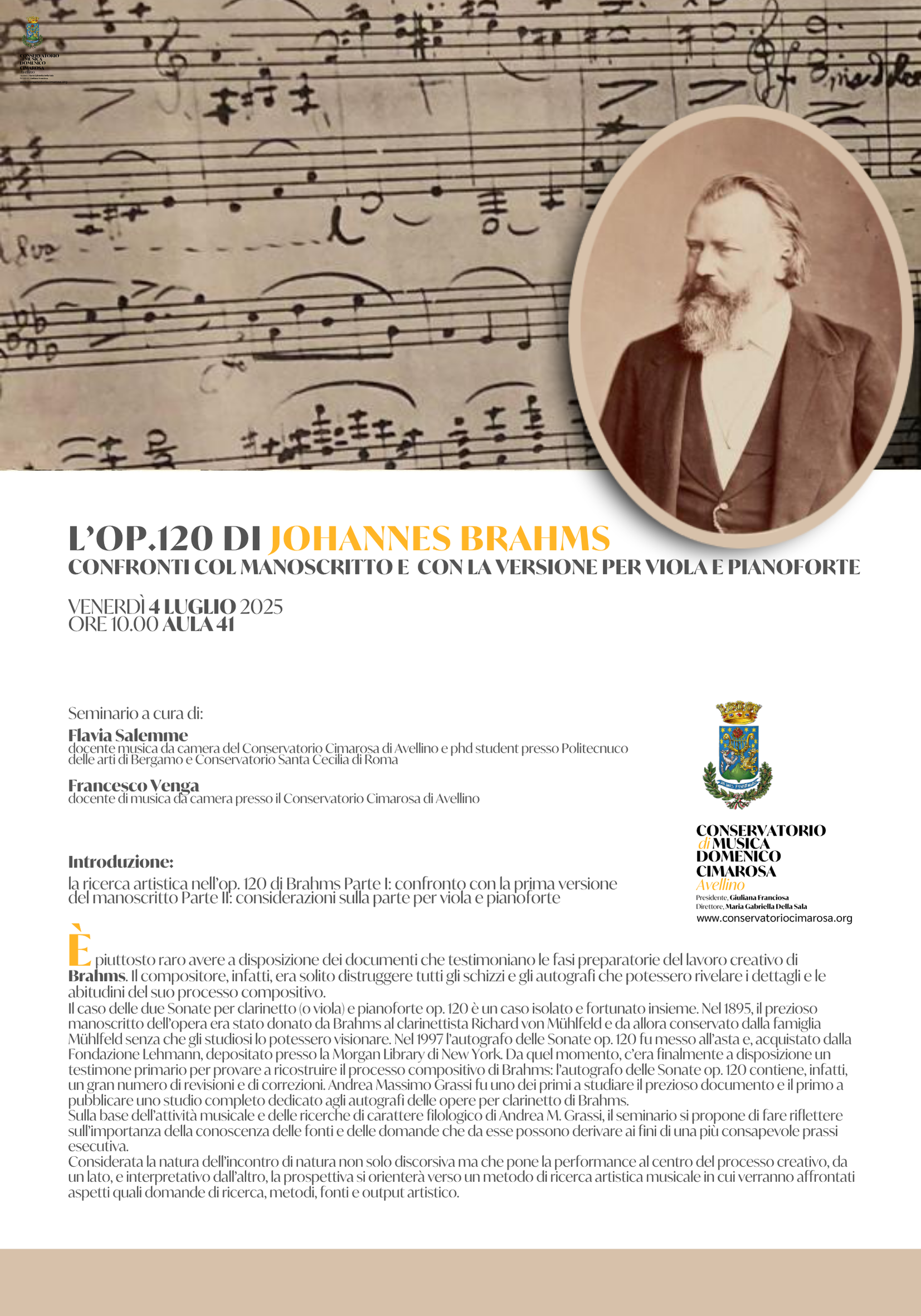 Op.120 di Johannes Brahms