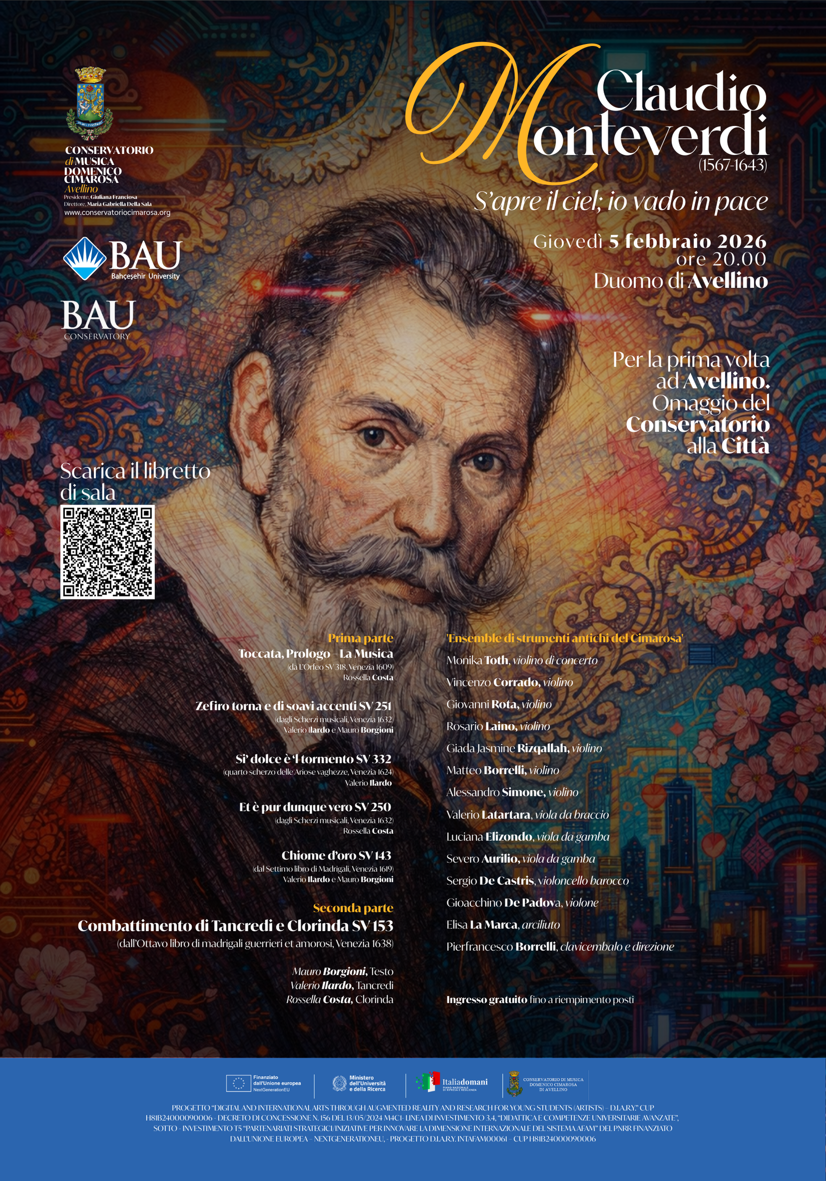 Claudio Monteverdi (1567-1643)